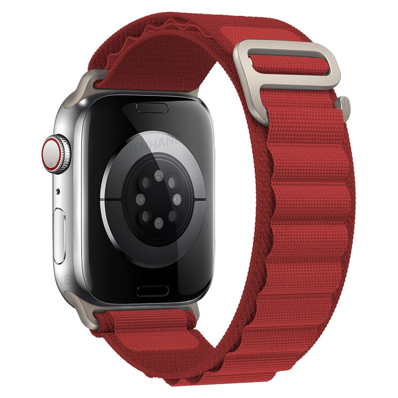 Pulseira Nylon Alpinista Apple Watch - BLACK FRIDAY 30% OFF + FRETE GRÁTIS (Apartir de 2 pulseiras)