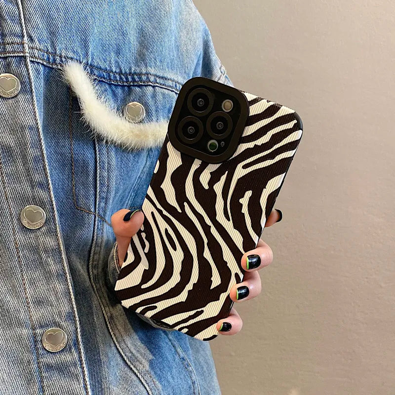 Case iPhone - Zebra Pattern