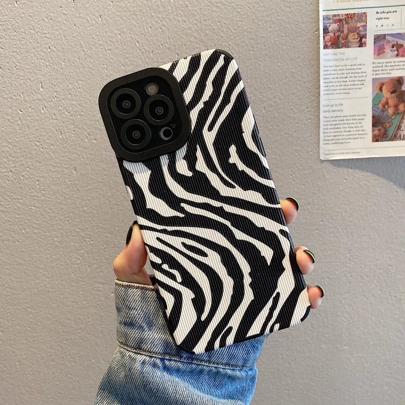 Case iPhone - Zebra Pattern