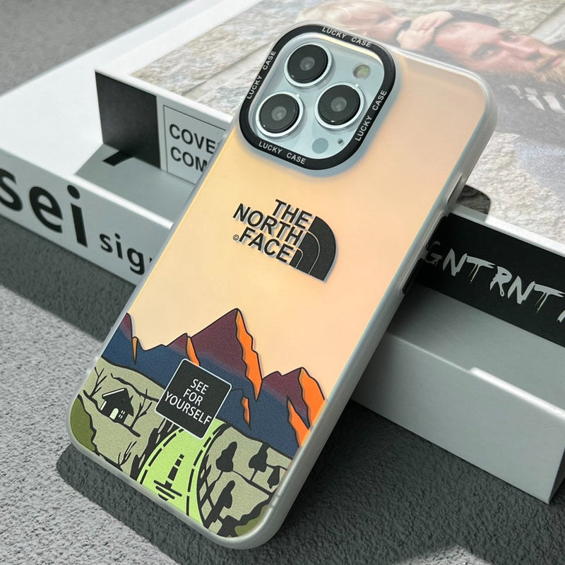 Case iPhone TNF Gradiente Holográfica