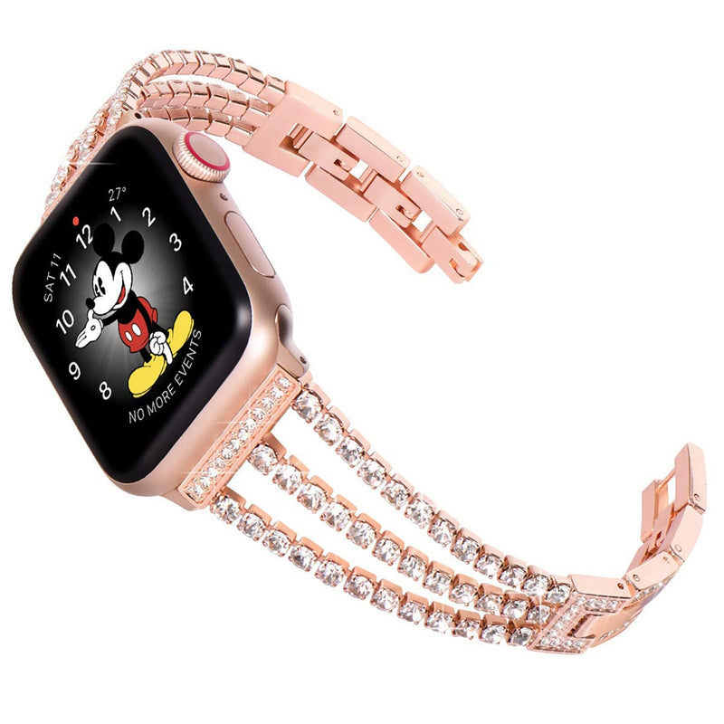 Pulseira luxury diamonds para Apple Watch